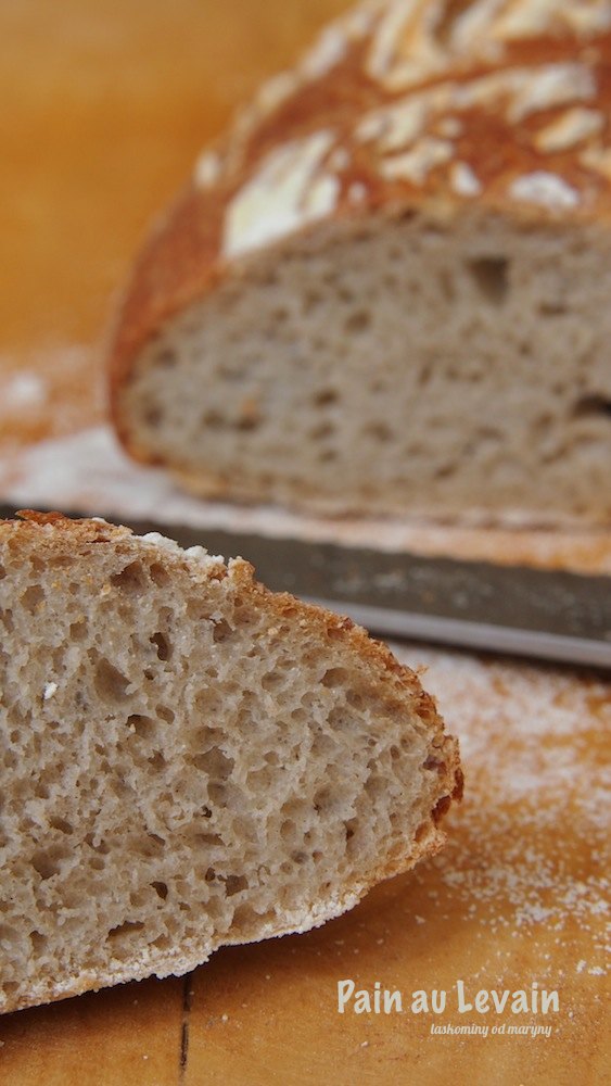 Pain au Levain – pšeničný chleba s žitným kváskem