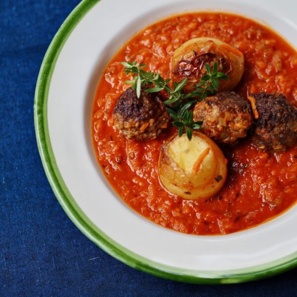 Masové kuličky à la cacciatore